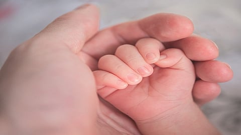 Corona positive mothers born at the Covid Center
