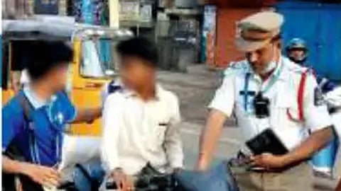 Parents  punished  accident is committed by a minor kolhapur news kids to drive, dhanaji surve