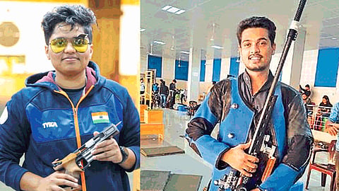 The Olympic team includes five Kolhapur shooters
