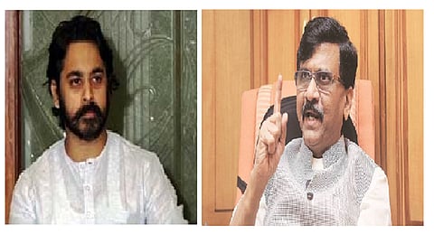 nilesh rane criticized shivsena over samana editorial on ram temple 