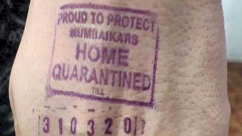 Home Quarantine Couple come in ratnagiri kokan marathi news