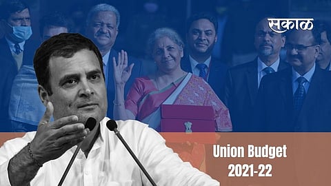 rahul gandho over budget.