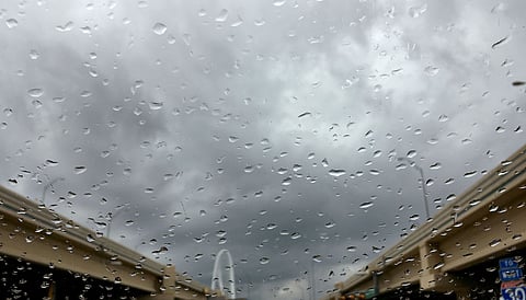 After a red alert in Nagpur light rain fell