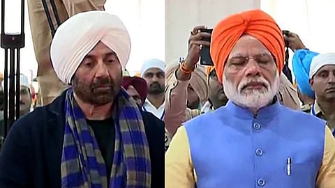 sunny deol modi