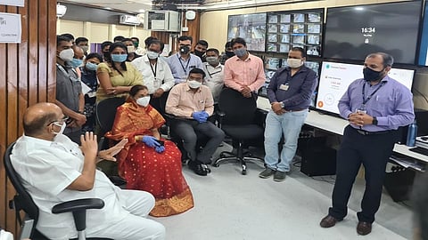 Breaking : शरद पवार अचानक पिंपरी-चिंचवड दौऱ्यावर; जम्बो हॉस्पिटलची केली पाहणी