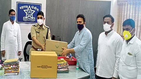 कोरोना संकटामुळे पोलिस दलावर मोठा ताण : आमदार शिंदे
