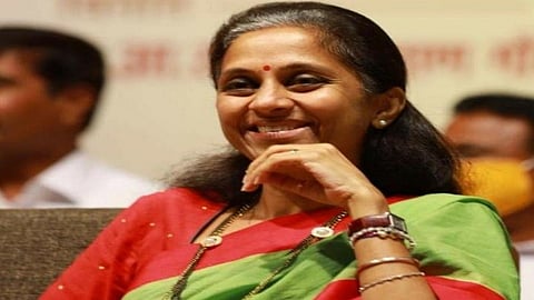 press conference in kolhapur supriya sule and sharad pawar is on kolhapur tour in kolahpur