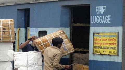 Be careful while sending parcels by train