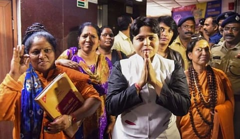Trupti Desai's argument over Sai Bhakt's dress code will simmer
