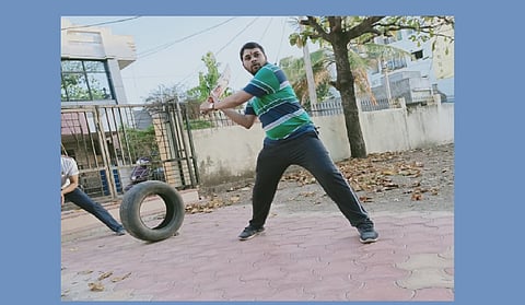 Ravikant Tupkar's shot; On and off the field!