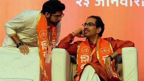 After Shiv Sena symbol frozen commission Uddhav Thackeray sent picture  new symbol colleagues