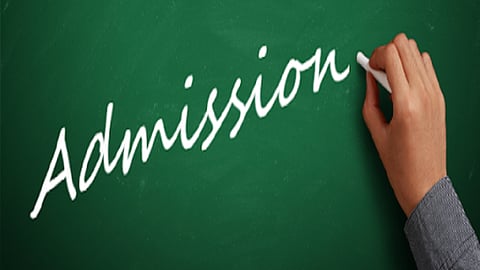 admission  