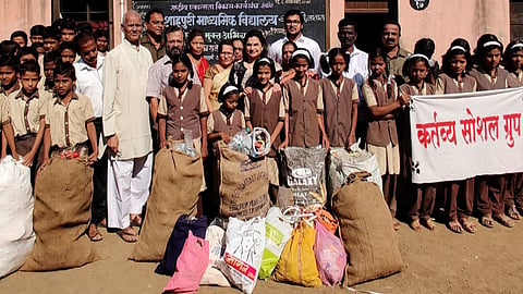 Kartavya Social Group's Plastic Collection Initiative