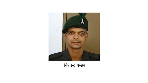 Accidental soldier dies in Madhya Pradesh kokan marathi news 