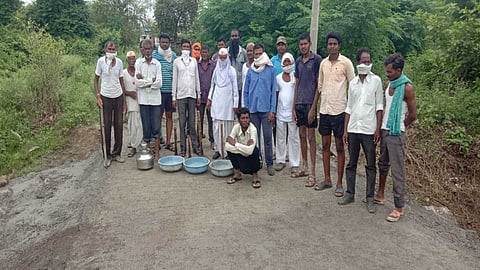 Farmers raised money and built bridges
