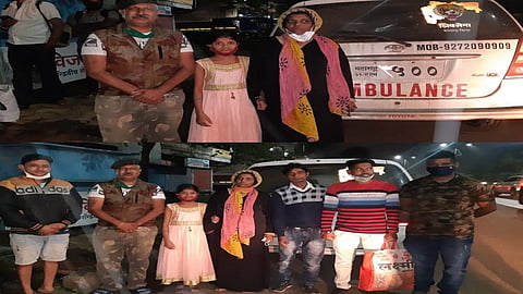 corona positive impact story White Army help for 4 month mom and daughter