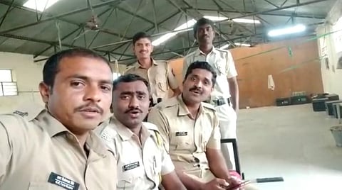 Police say the song,