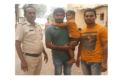 The child found by social media in Yavatmal