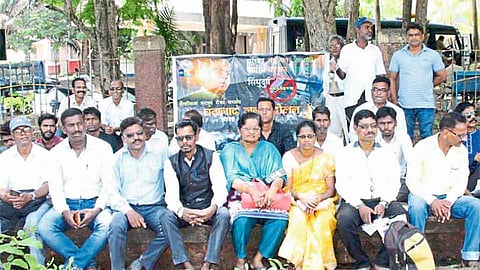 "ईव्हीएम' हटावसाठी सिंधुदुर्गनगरीत आंदोलन 