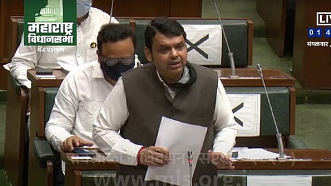राज्यातील कोव्हिड सेंटर्स भ्रष्ट्राचाराचे कुरण; देवेंद्र फडणवीसांचा विधानसभेत घणाघात