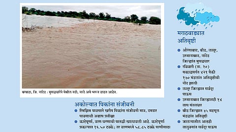 राज्यभर संततधार 