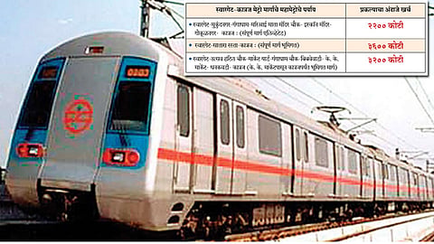 कात्रज-स्वारगेट मेट्रोचे तीन पर्याय 