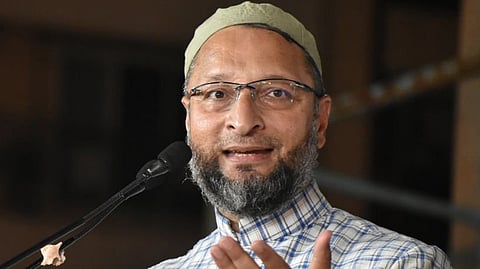 Asaduddin Owaisi House Stone Pelting 