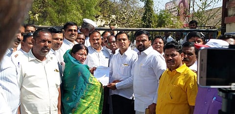 BJP Agitation