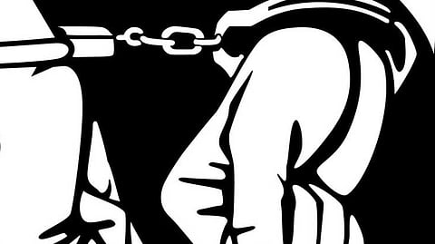 arrested for taking bribe