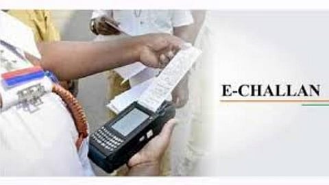 E-challans are being issued by the traffic police for no reason which is causing financial hardship to motorists