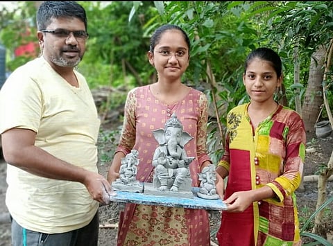 Online training on making Ganesh Mritti from shadu clay