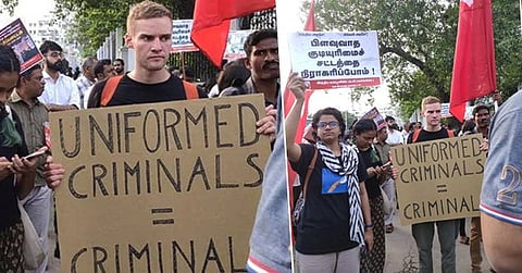 German Student Told to leave India for protesting against CAA