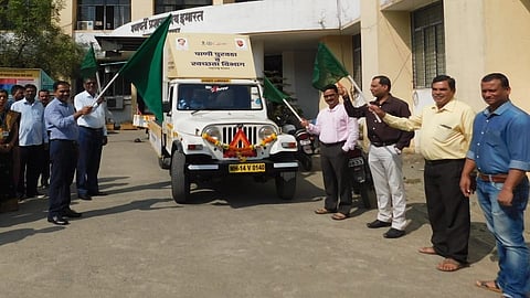 ‘स्वच्छ भारत मिशन’ची जिल्ह्यात एलईडी स्क्रीनद्वारे जनजागृती