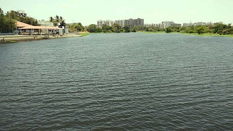 पिंपरी : इंद्रायणीचं हे दृश्य बघितलंय का तुम्ही? बघा, हे केवळ लॉकडाउनमुळे झालं...