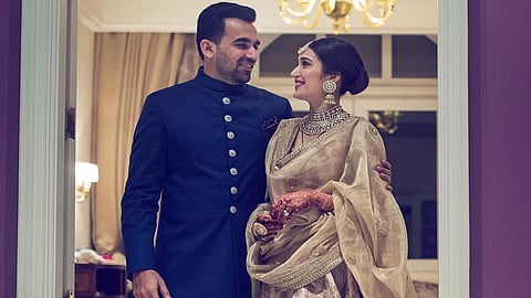 JAHEER KHAN AND SAGRIKA GHATAKE