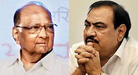एकनाथ खडसे यांनी घेतली पवारांची भेट? 