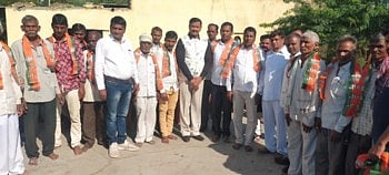 काँग्रेसच्या बालेकिल्यातील गोदीपुर ग्रुपचे सरपंच, उपसरपंचासह कार्यकर्त्यांचा भाजपात प्रवेश