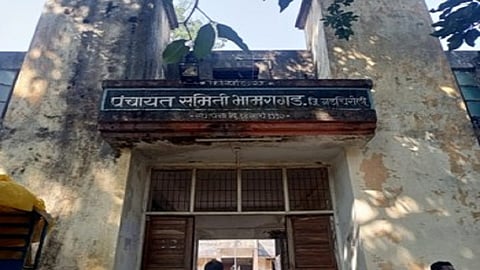 Bhamragadh gram panchayat has no development officer 