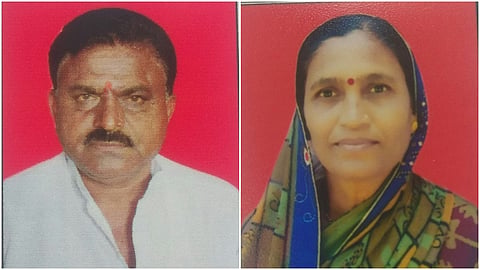 Retired teachers from Ausa taluka are in the fray for Gram Panchayat elections with their wives.jpg