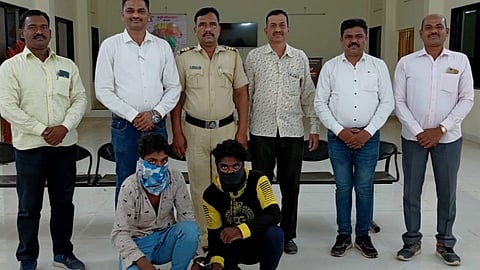 जेजुरी येथील जबरी चोरीचा गुन्हा 48 तासांच्या आत उघडकीस; दोघांना अटक