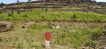 अरेच्चा सोनगीरला चक्क डोंगरच काढला विक्रीला ?  