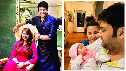 kapil sharma shared photo with her newly born baby girl 