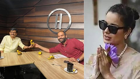 kangana ranaut tweet sanjay raut kunal kamra photo mumbai power cut 