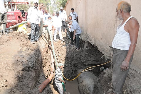 Contaminated water supply to Ahmednagar