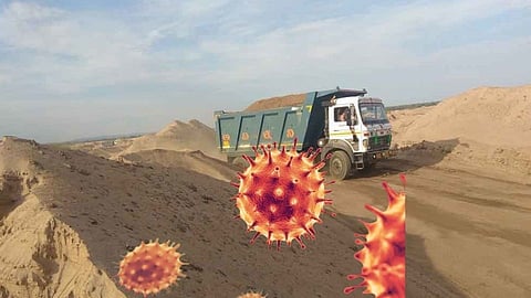 कोरोना संसर्गामुळे अव्हाणी वाळू ठेका झाला बंद ! 