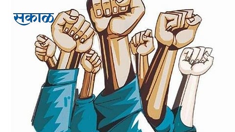 वीजबिलप्रश्‍नी मनसेकडून फुटाणे भिरकावत निषेध 