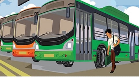 the buses run full of travelers in belgaum government permit this decision