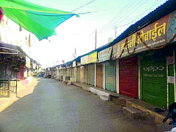 चोपड्यात सर्वत्र शुकशुकाट; ‘जनता कर्फ्यू’ उत्स्फूर्त प्रतिसाद