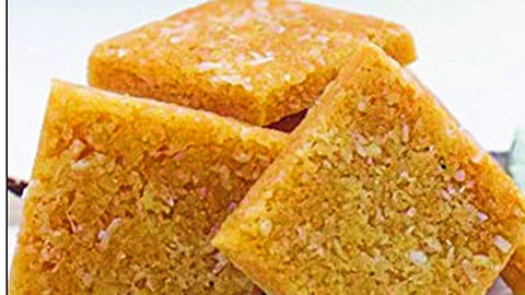हेल्दी रेसिपी : नारळाची चिक्की 