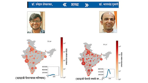 संसर्गाच्या वाढीचे गणित